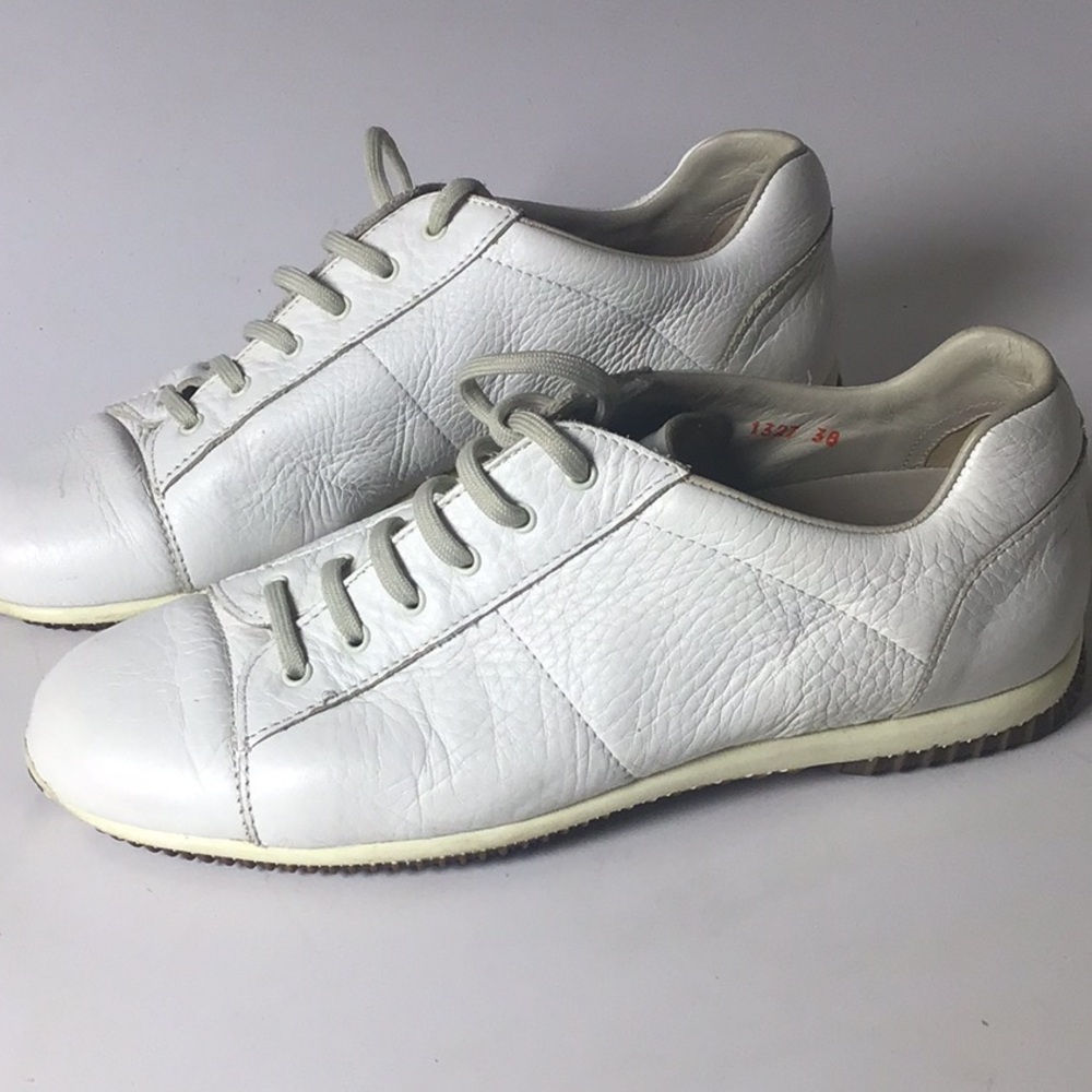 Prada vintage white leather, made in Italy